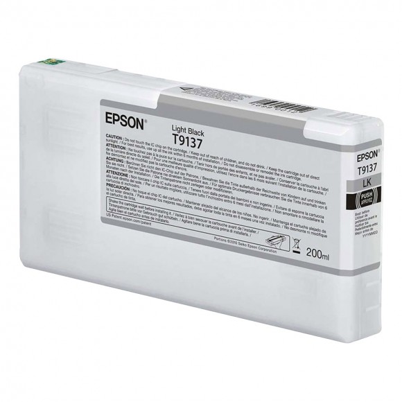 Epson Light Black 200ml Ink for SC-P5000 T9137 